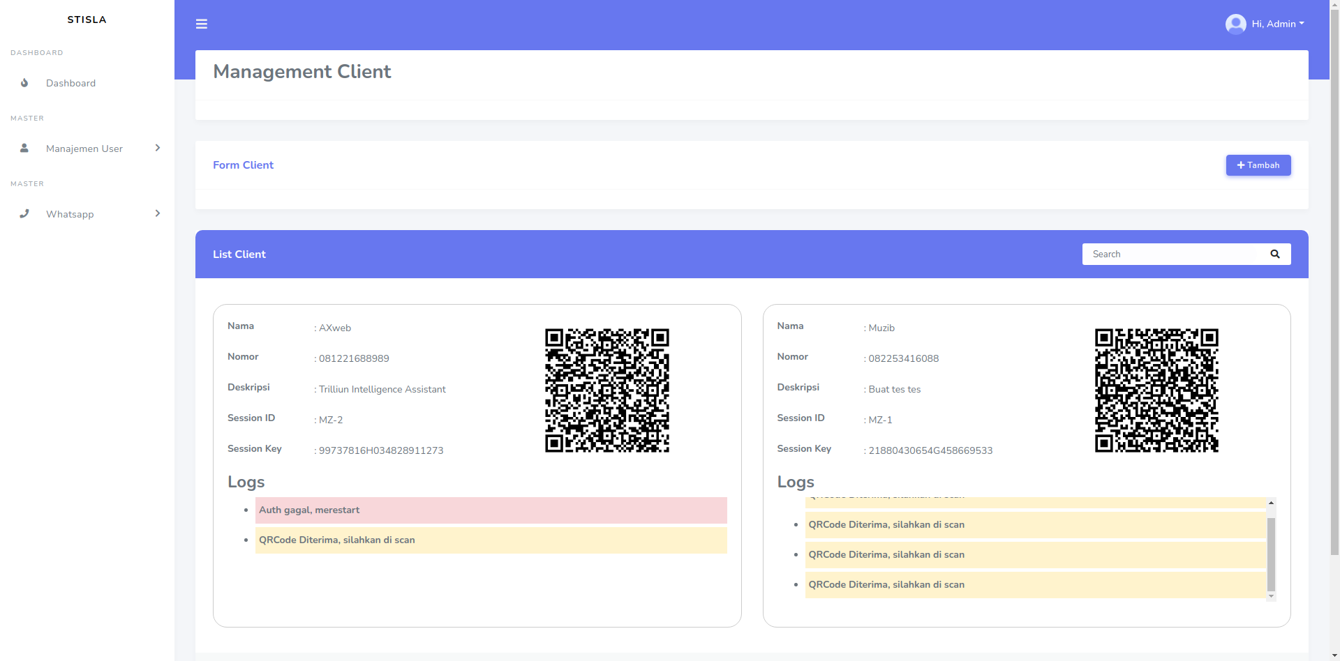 WhatsApp Bot (WA Bot)